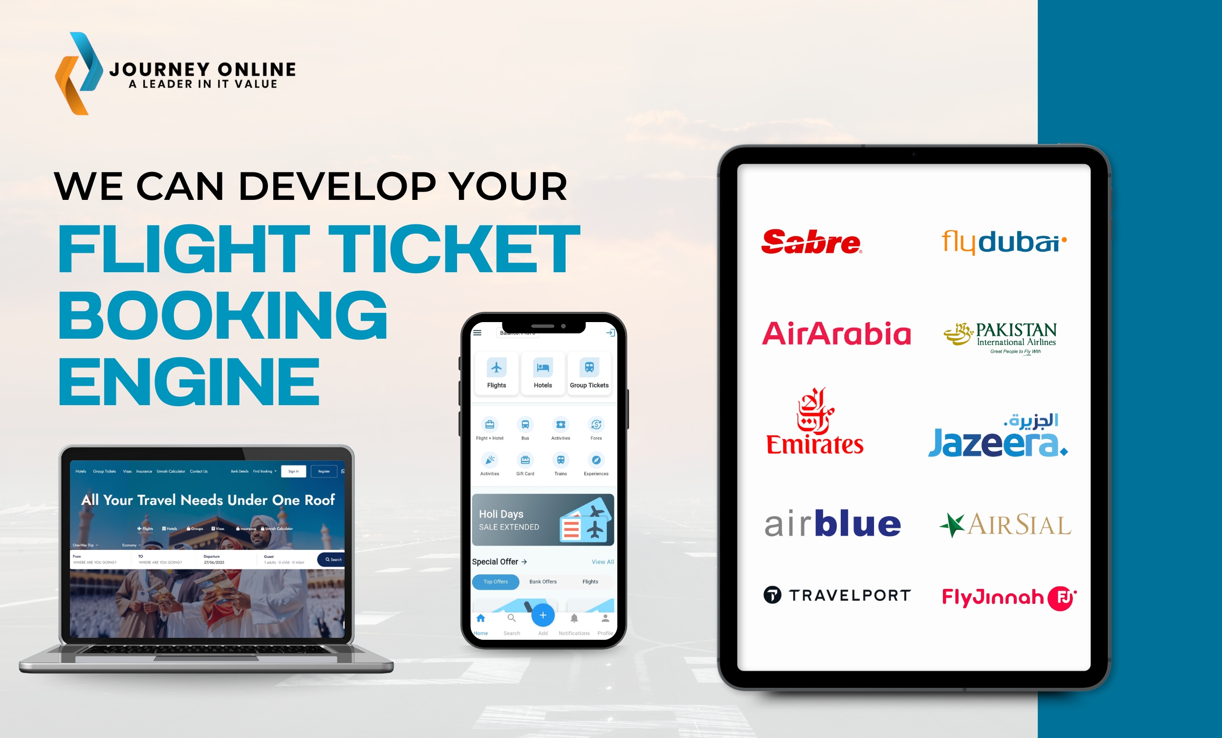 Build Your Own Flight Ticket Booking Engine With Journey Online